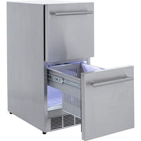 Sapphire 15-inch 2 Drawers Indoor/Outdoor Refrigerator SRD153SSPR IMAGE 2