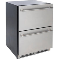 Sapphire 24-inch 2 Drawers Indoor/Outdoor Refrigerator SRD243SSPR IMAGE 1