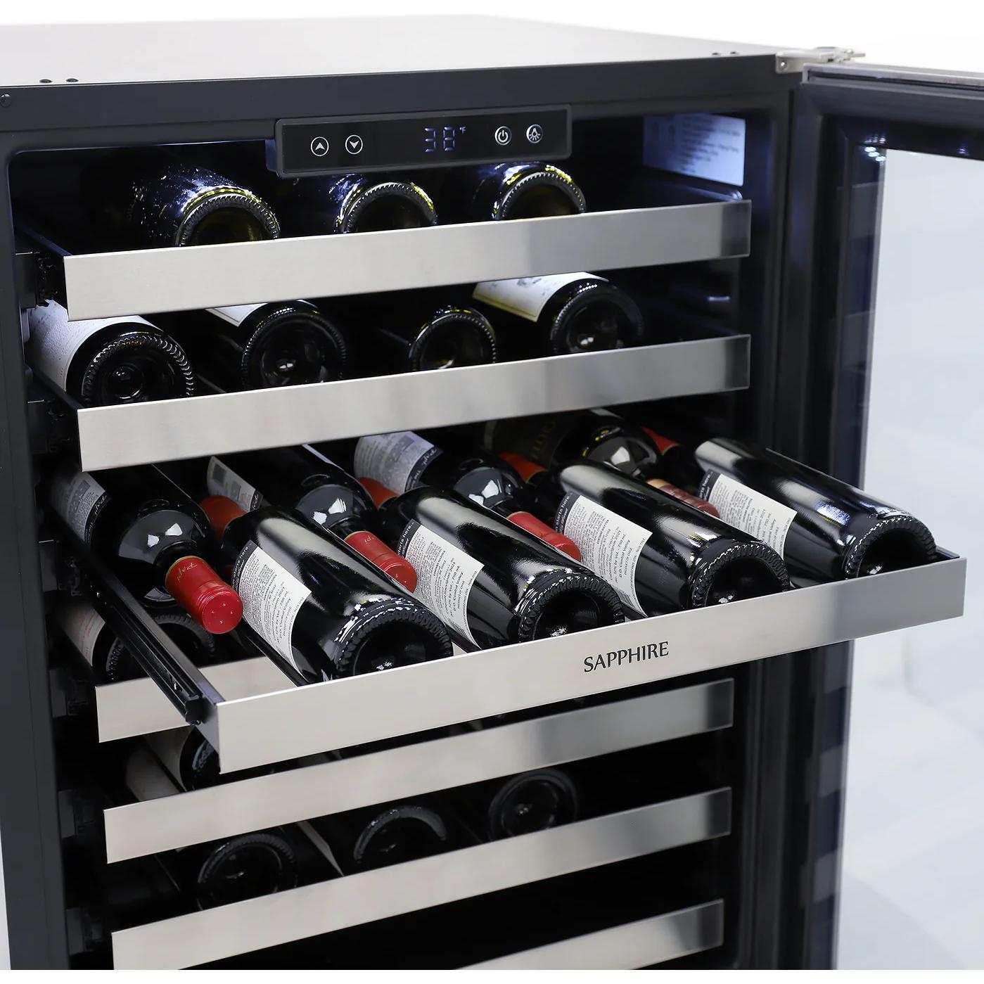 Sapphire 54-Bottle Series 3 Indoor/Outdoor Wine Cooler SW243SZSSPR IMAGE 5