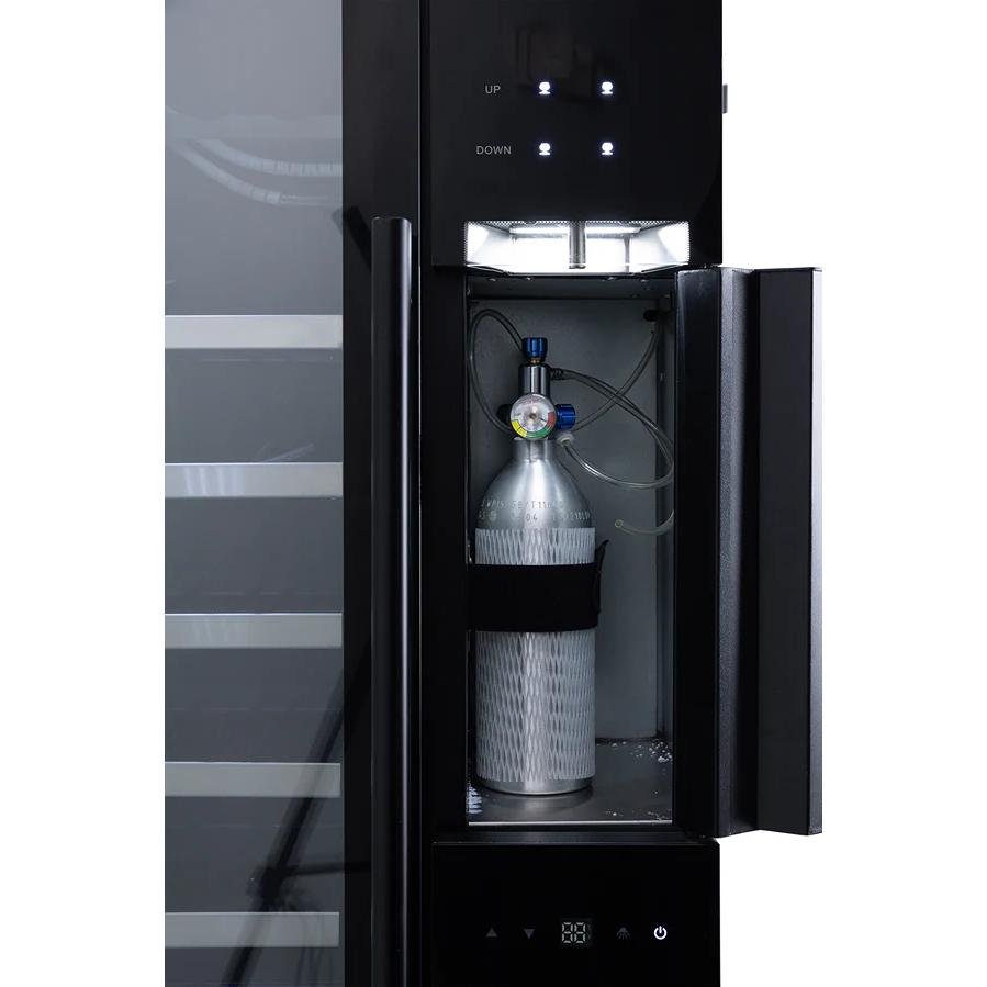 Sapphire 54-Bottle Series 3 Indoor/Outdoor Wine Cooler SW643TZBLK IMAGE 4