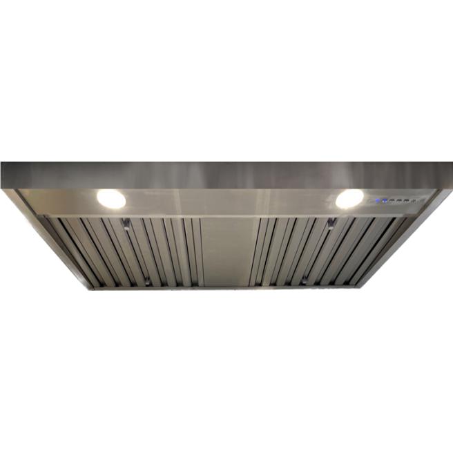 Trade-Wind 48-inch 3000 RC Slim Line Series Wall Mount Range Hood 30486RC IMAGE 3