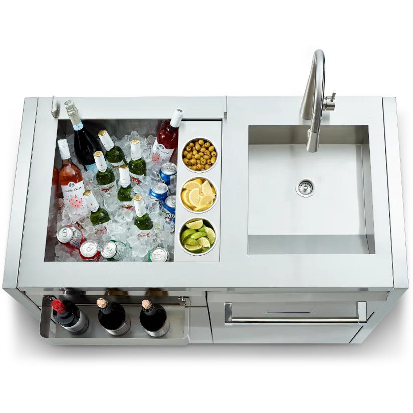 Crown Verity Infinite Modular Beverage Center with Garbage Storage IBC42AM-GH IMAGE 2