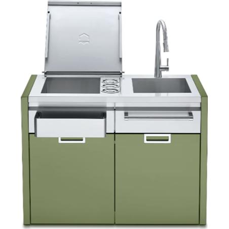Crown Verity Infinite Modular Beverage Center with Garbage Storage IBC42NV-GH IMAGE 1
