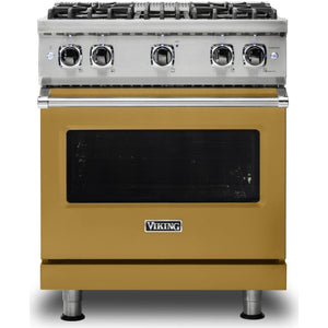 Viking 30-inch Freestanding Gas Range with VariSimmer™ VGR530-4BGHBB IMAGE 1