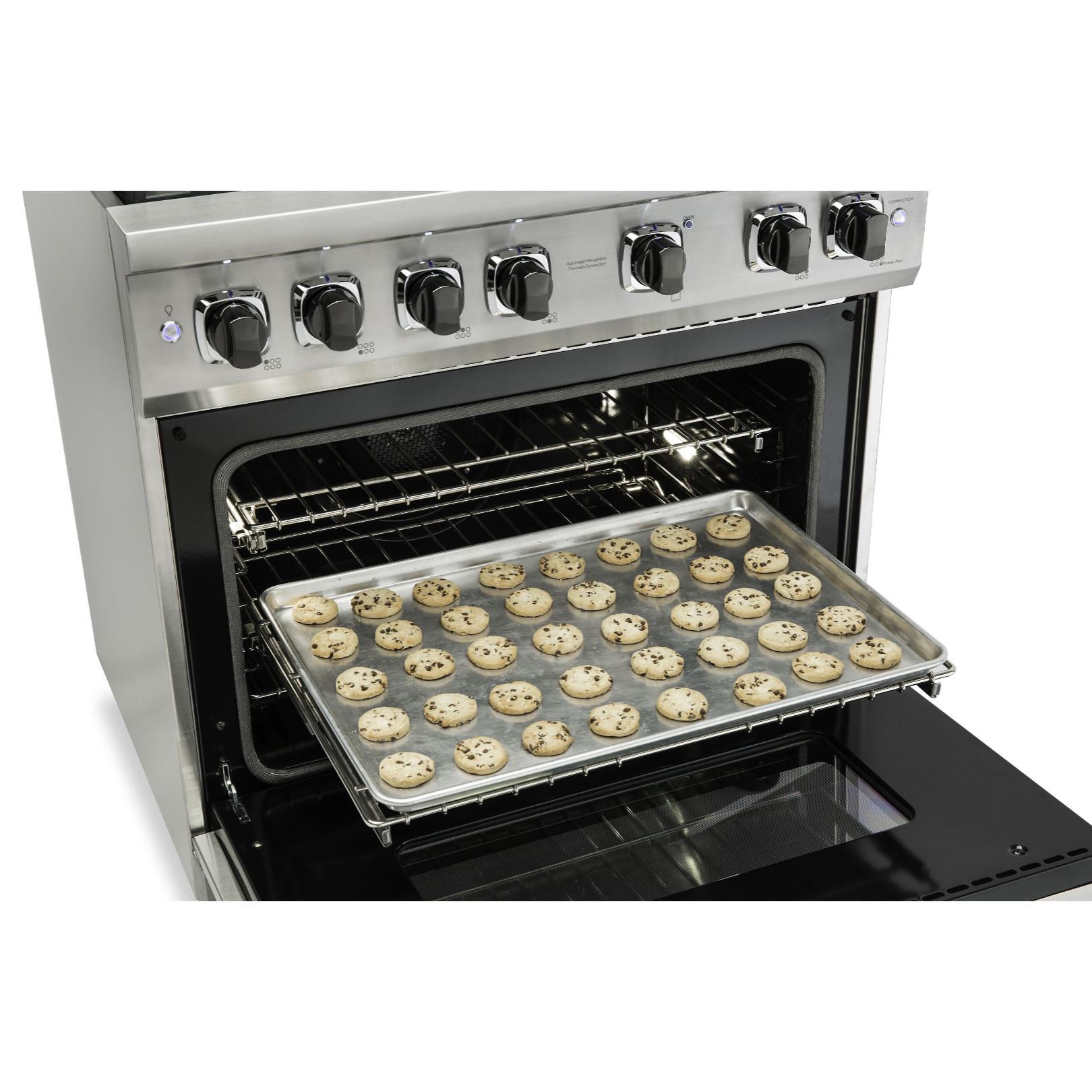 Viking 36-inch Freestanding Gas Range with GourmetGlo™ VGR536-4GEUBB IMAGE 2