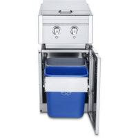 Crown Verity Infinite Modular Cabinet with Dual Side Burner, Garbage Holder and Light Package ICM-SBNGGT-GH-LT IMAGE 2