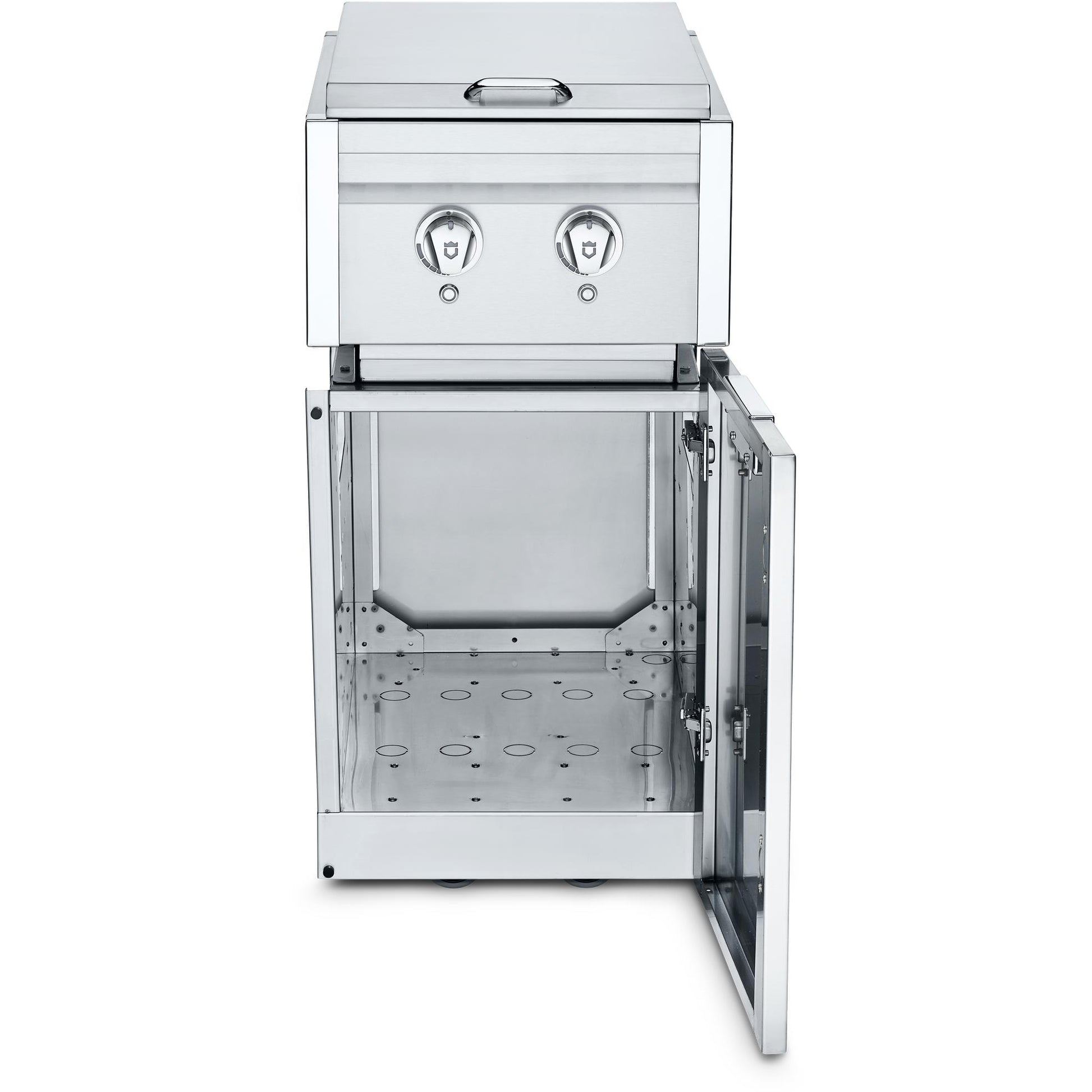 Crown Verity Infinite Modular Cabinet with Dual Side Burner and Light Package ICM-SBNGGC-LT IMAGE 2