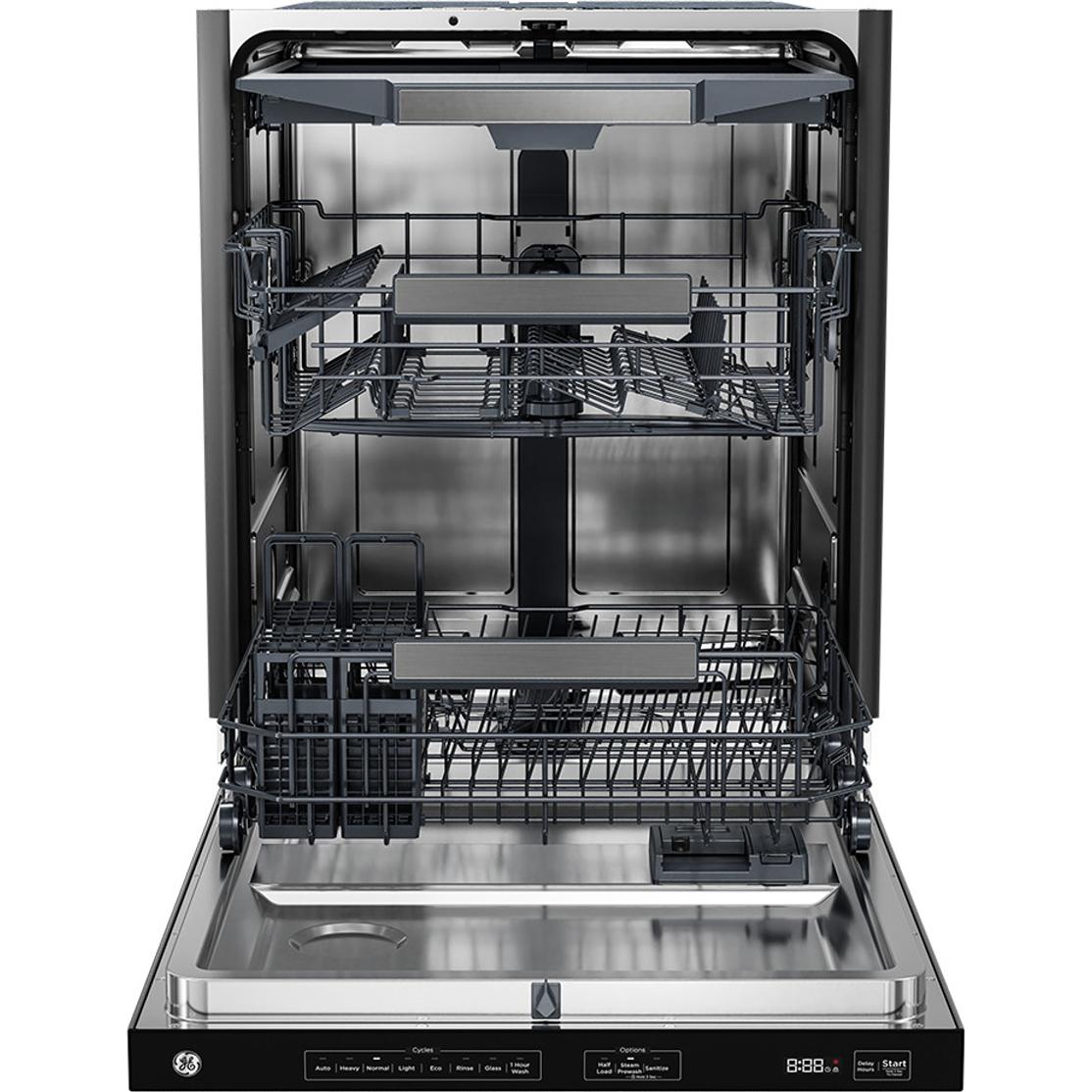 GE 24-inch Top Control Dishwasher with Auto Open Dry GBT600SSVFS IMAGE 2