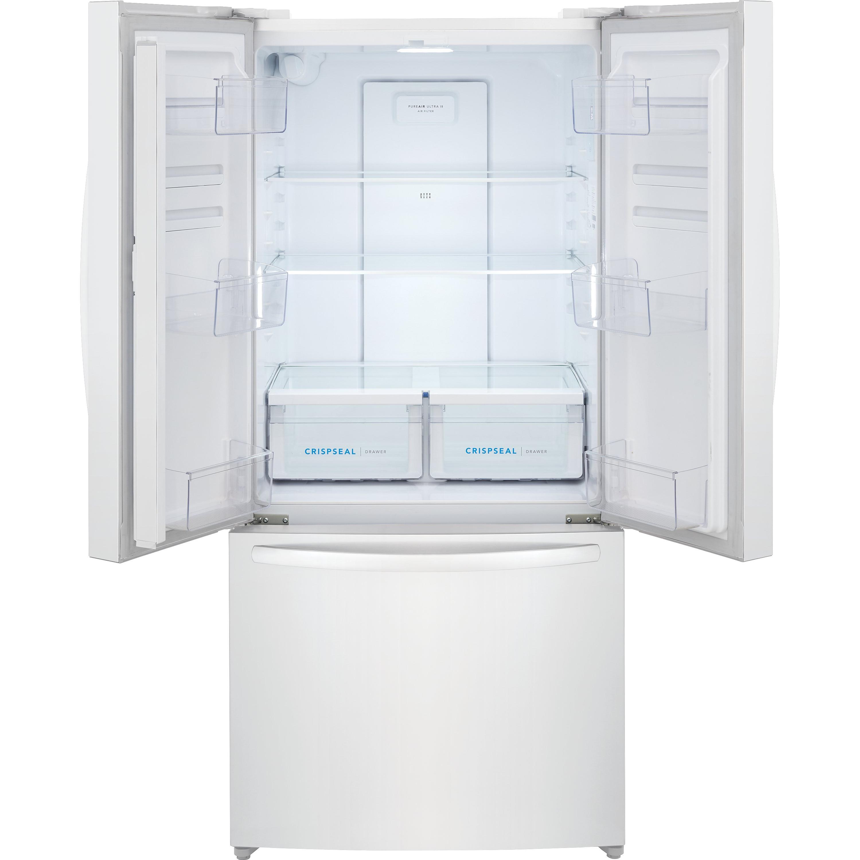 Frigidaire 17.6 Cu. Ft. Counter-Depth French 3-Door Refrigerator FRFG1723AW IMAGE 4