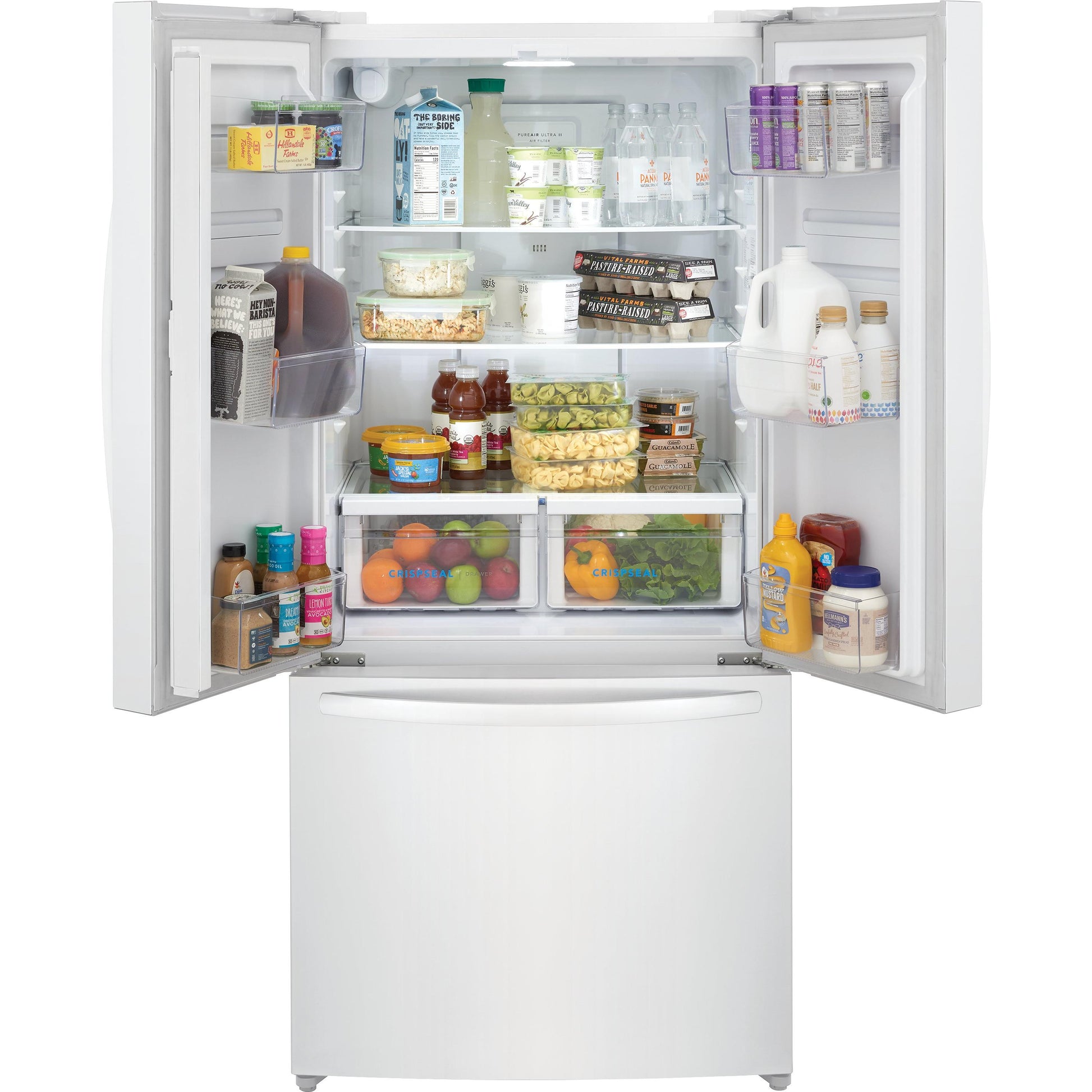 Frigidaire 17.6 Cu. Ft. Counter-Depth French 3-Door Refrigerator FRFG1723AW IMAGE 5