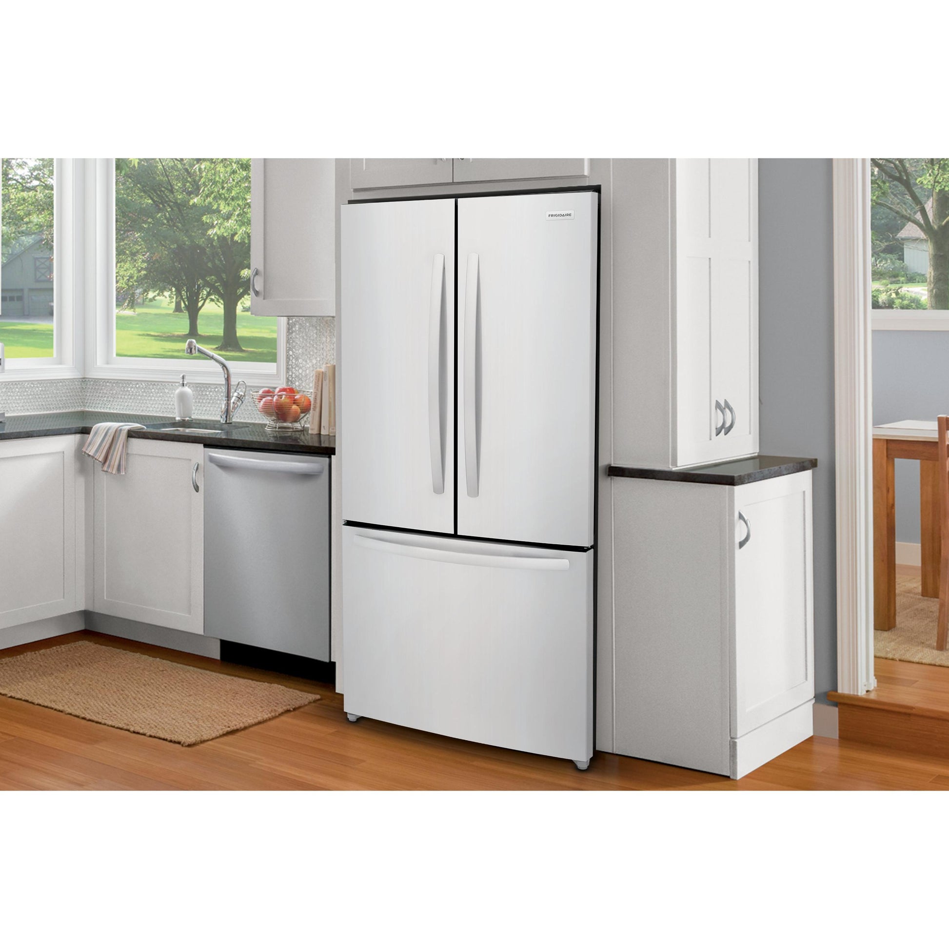 Frigidaire 17.6 Cu. Ft. Counter-Depth French 3-Door Refrigerator FRFG1723AW IMAGE 8