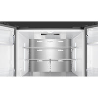 Fulgor Milano 36-inch, 20.2 cu. ft. Counter-Depth French 3-Door Refrigerator with Interior Ice Maker and Water Dispenser FM6FBM36SS IMAGE 4