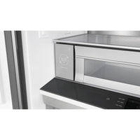 Fulgor Milano 36-inch, 20.2 cu. ft. Counter-Depth French 3-Door Refrigerator with Interior Ice Maker and Water Dispenser FM6FBM36SS IMAGE 6