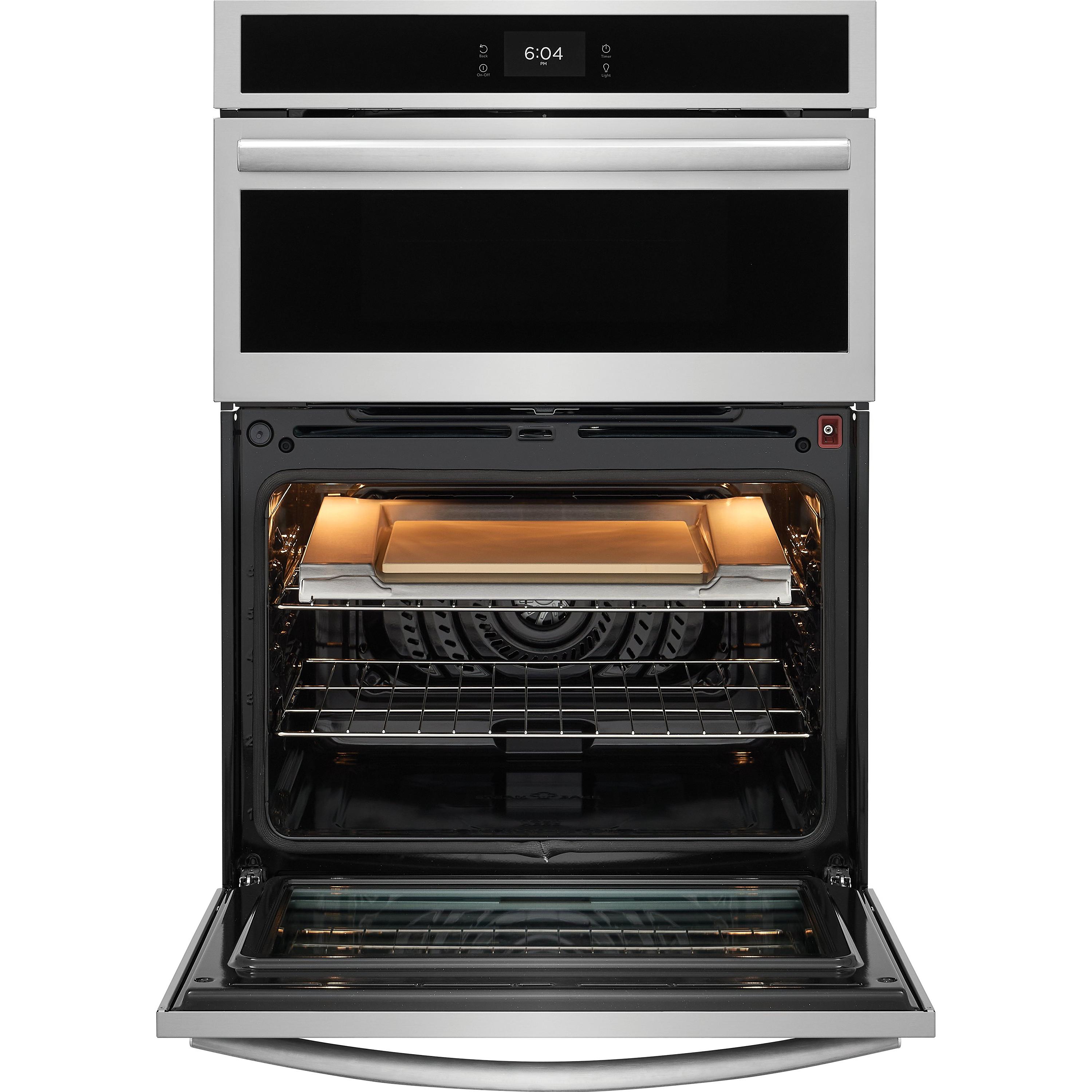 Frigidaire Gallery 30-inch, 5.3 cu.ft. Built-in Microwave Combination Wall Oven with 1.7 cu. ft. microwave GCWM3070AF IMAGE 6