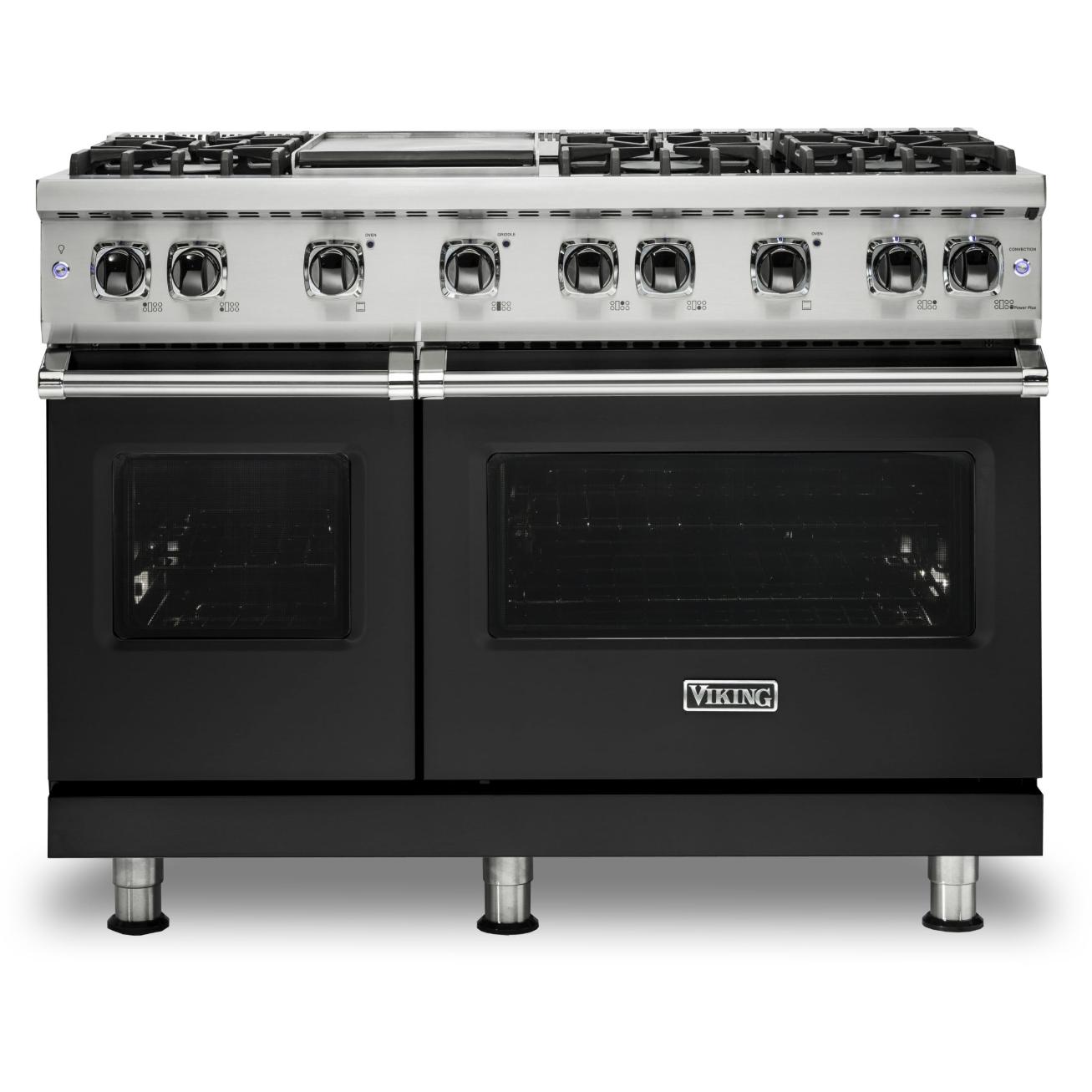 Viking 48-inch Freestanding Gas Range with VariSimmer™ VGR548-6GCSBB IMAGE 1