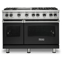 Viking 48-inch Freestanding Gas Range with VariSimmer™ VGR548-6GCSBB IMAGE 1