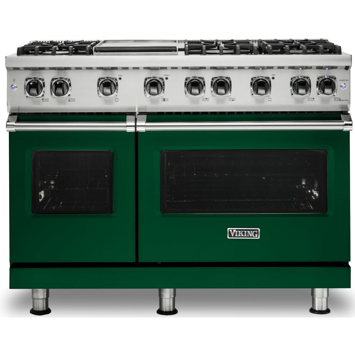 Viking 48-inch Freestanding Gas Range with VariSimmer™ VGR548-6GIVBB IMAGE 1