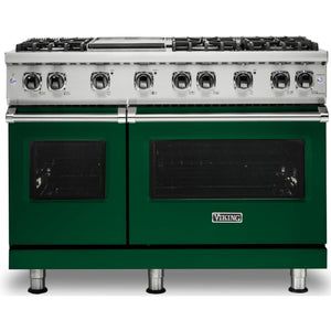 Viking 48-inch Freestanding Gas Range with VariSimmer™ VGR548-6GIVBB IMAGE 1