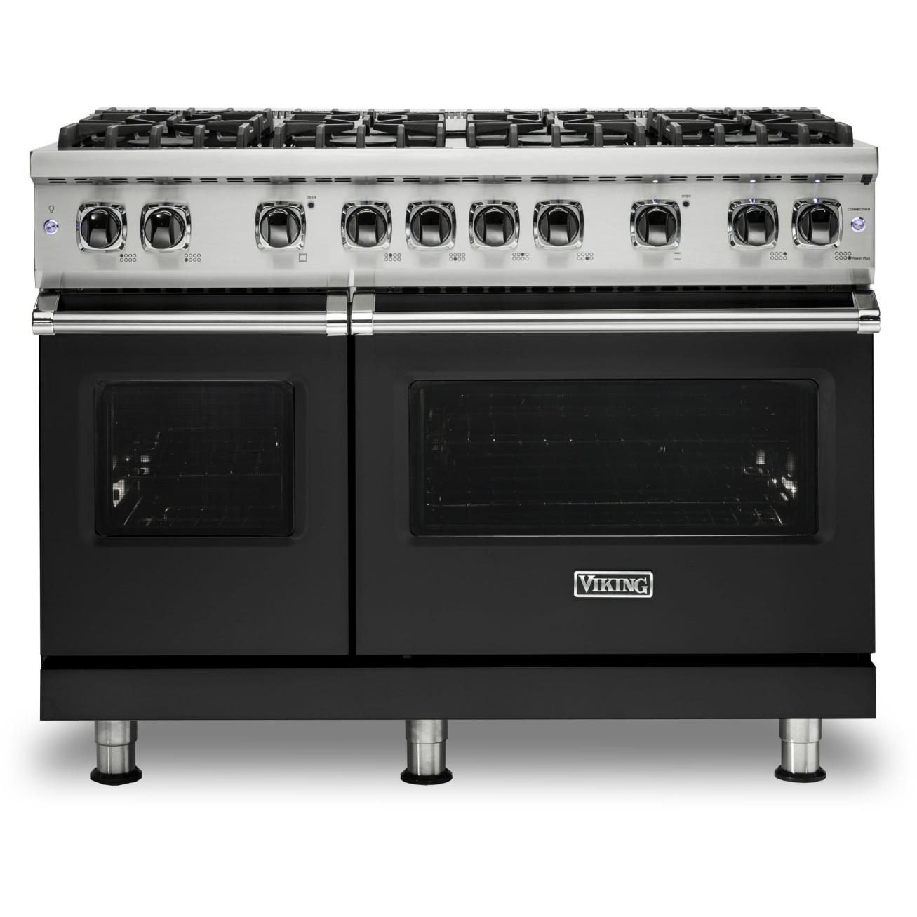 Viking 48-inch Freestanding Gas Range with VariSimmer™ VGR548-8BCSBB IMAGE 1