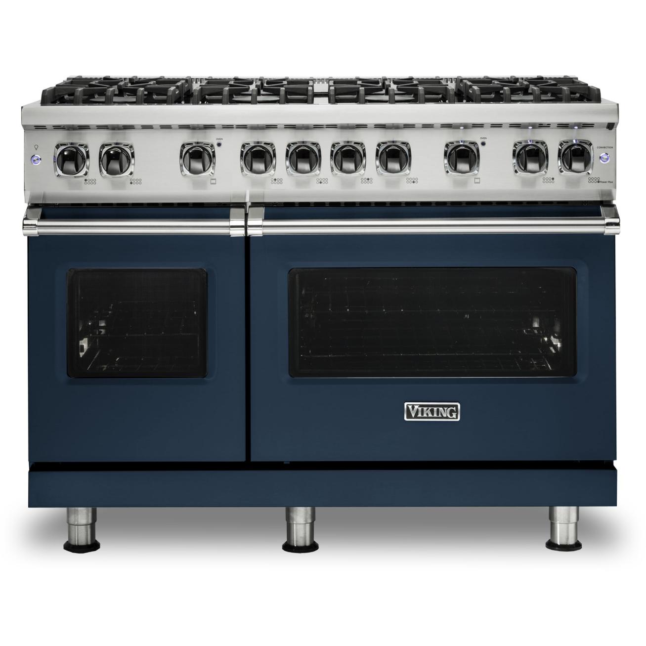 Viking 48-inch Freestanding Gas Range with VariSimmer™ VGR548-8BSBBB IMAGE 1
