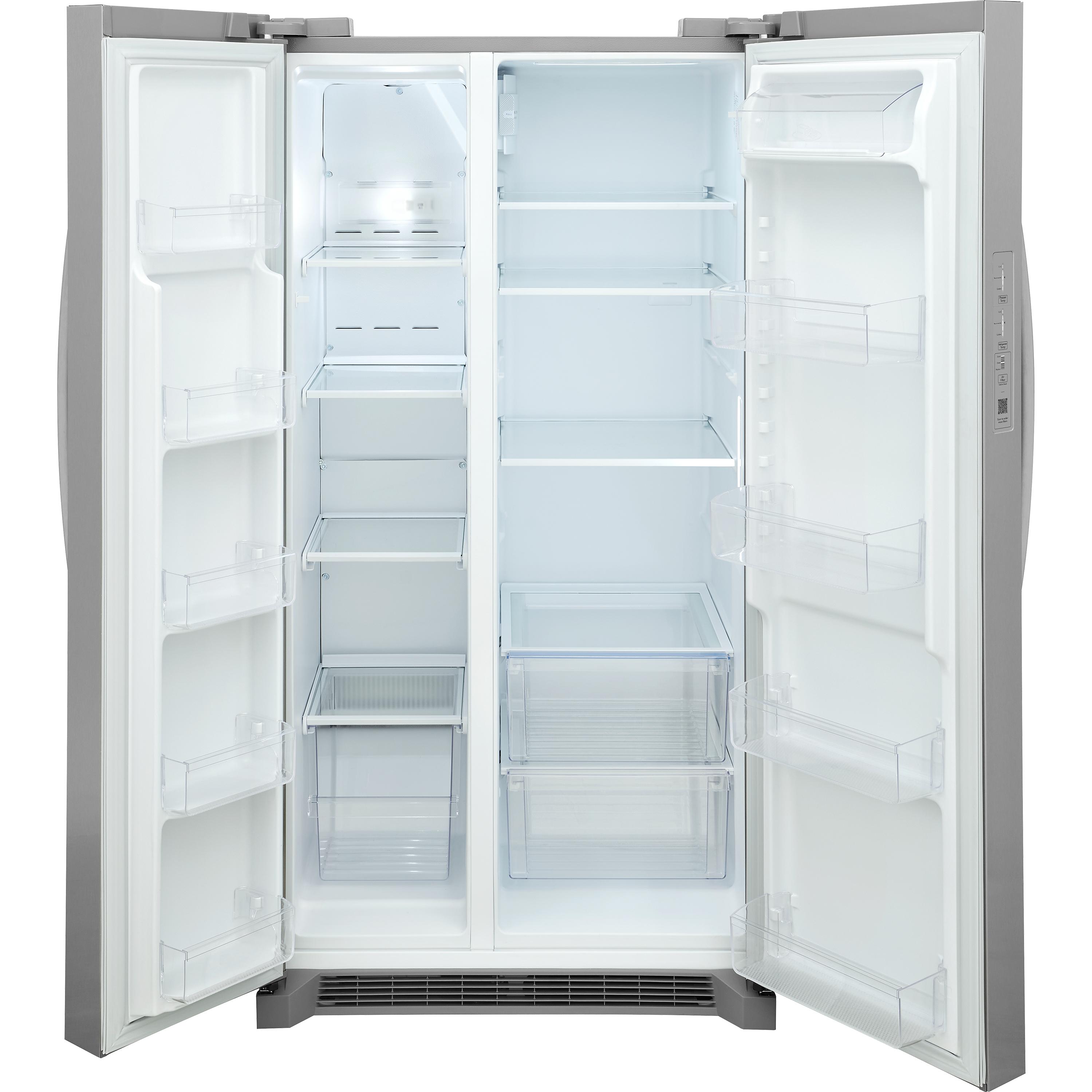 Frigidaire 36-inch, 26 cu. ft. Standard-Depth Side-by-Side Refrigerator FRSN2610AF IMAGE 3