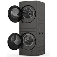 Whirlpool 24-in Compact Front Load Ventless Heat Pump Laundry Tower YWFH5424SJ IMAGE 5