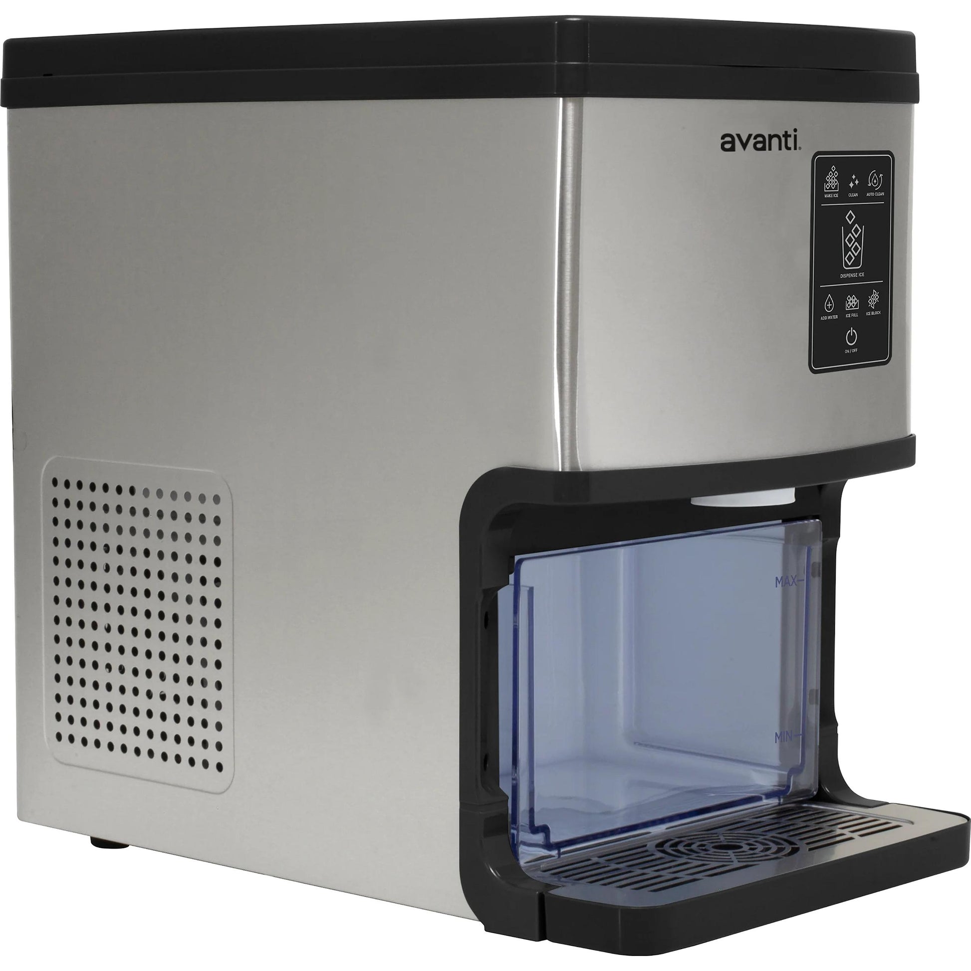 Avanti Digital Nugget Ice Maker with Dispenser NIMDTS3326S-IS IMAGE 1
