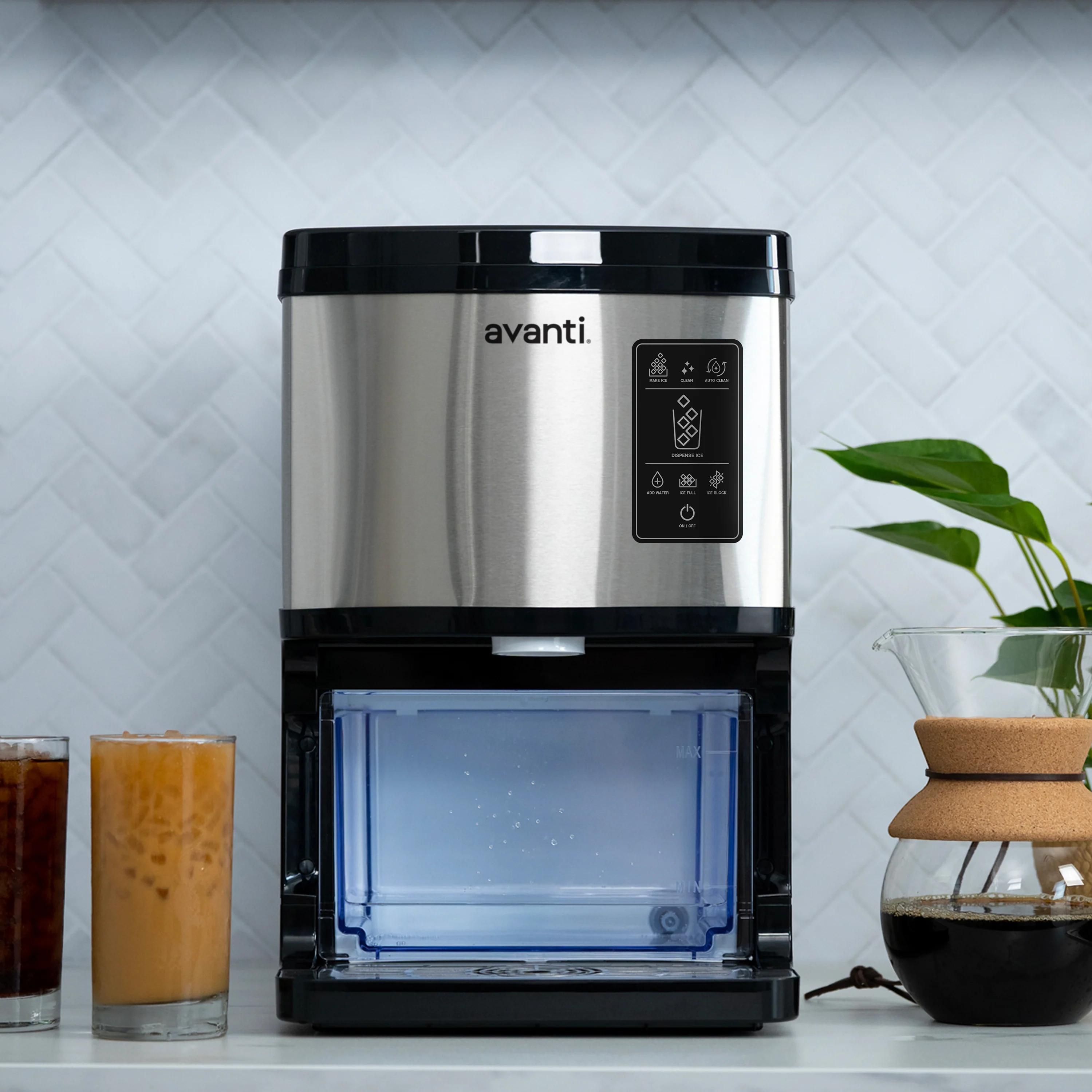 Avanti Digital Nugget Ice Maker with Dispenser NIMDTS3326S-IS IMAGE 3