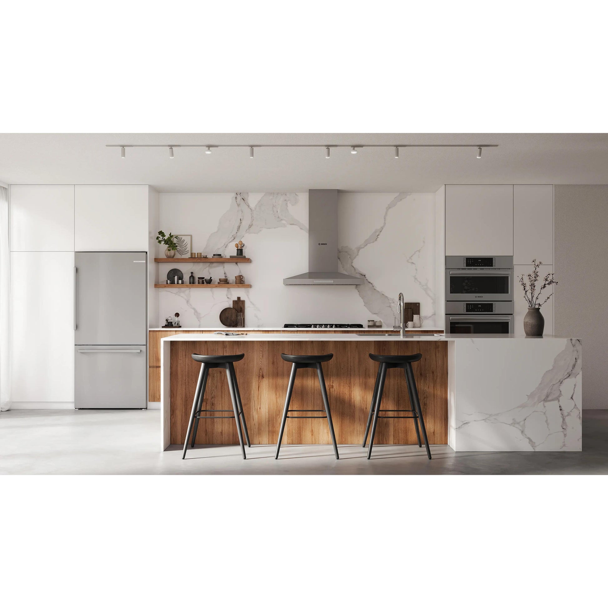 Bosch Freestanding Bottom Freezer Refrigerator B33CM10SNS IMAGE 18