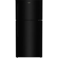 Whirlpool 29.5-inch Wide Top Freezer Refrigerator with Total Coverage Cooling WRTX7419SB IMAGE 1