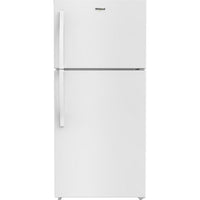 Whirlpool 29.5-inch Wide Top Freezer Refrigerator with Total Coverage Cooling WRTX7419SW IMAGE 1