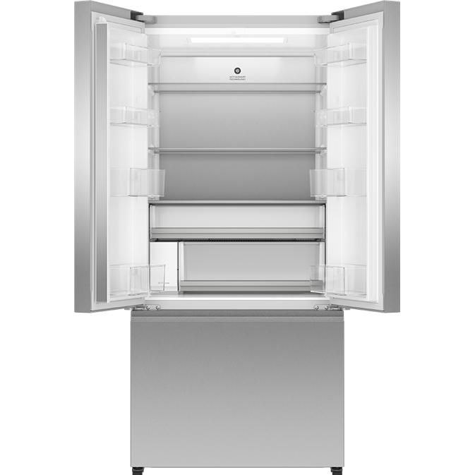 Fisher & Paykel 32-inch, 18 cu. ft. French 3- Door Refrigerator with ActiveSmart™ Foodcare Technology RF178ANJX1 IMAGE 2
