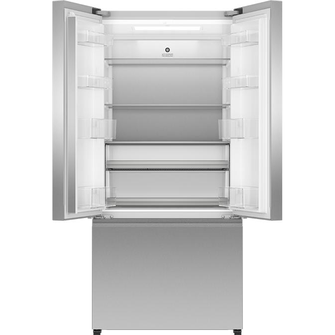 Fisher & Paykel 32-inch, 18 cu. ft. French 3- Door Refrigerator with ActiveSmart™ Foodcare Technology RF178ANX1 IMAGE 2