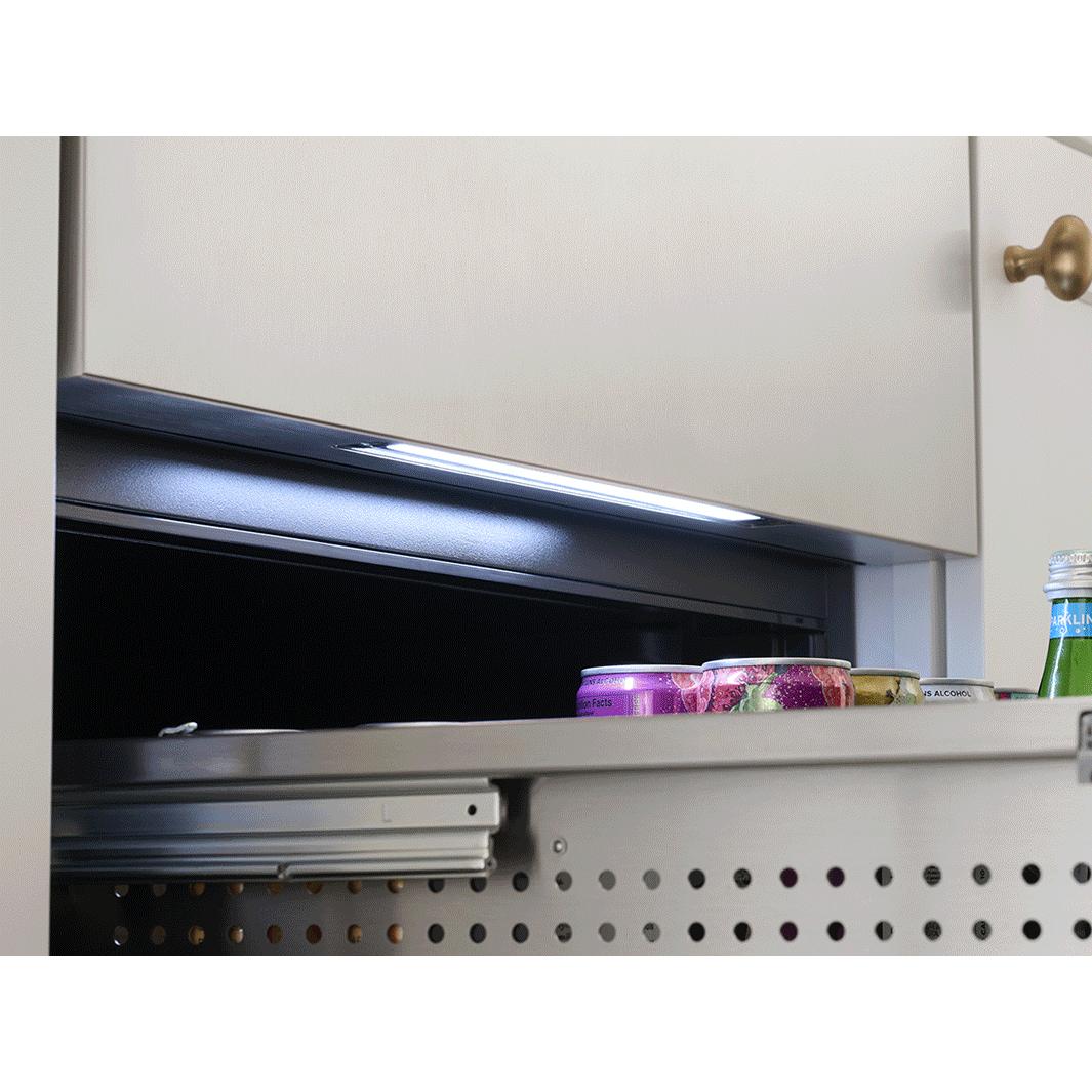 Zephyr 24-inch, 3.9 cu. ft. Built-in Refrigerator Freezer Drawers PRRFD24C2AS IMAGE 5