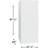 Frigidaire 28-inch, 16 cu. ft. Freestanding All Refrigerator FRAE1626AW IMAGE 4