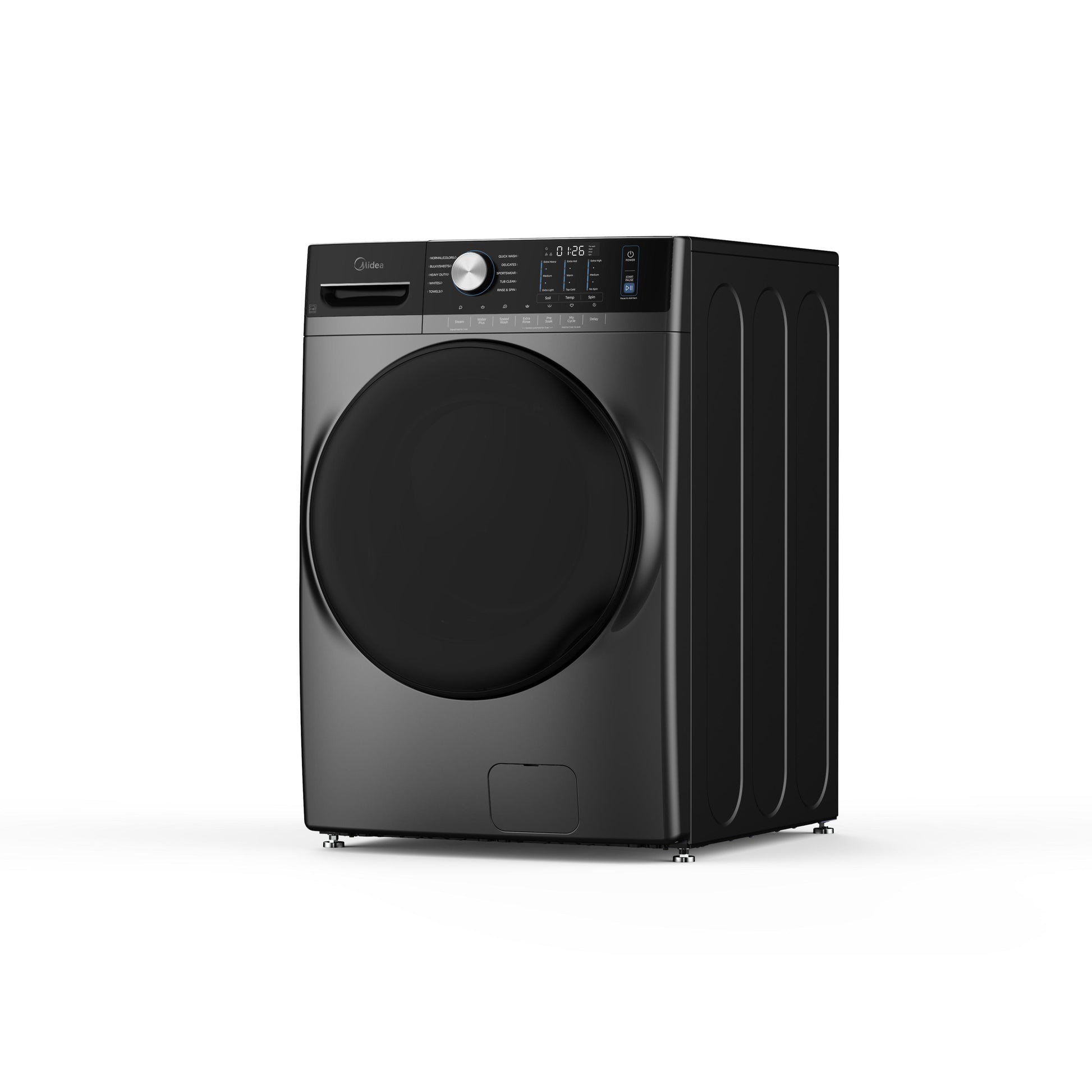 Midea 5.2 cu. ft. Front Load Washer MLHW52S7AGG IMAGE 2