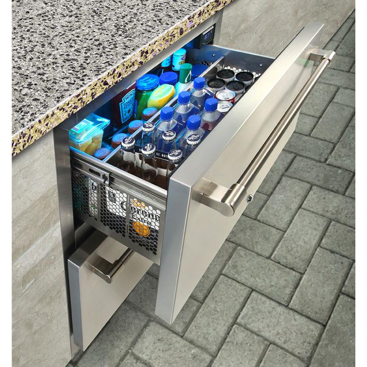 Alfresco 28-inch 2-Drawer Outdoor Refrigerator AR-28D IMAGE 3