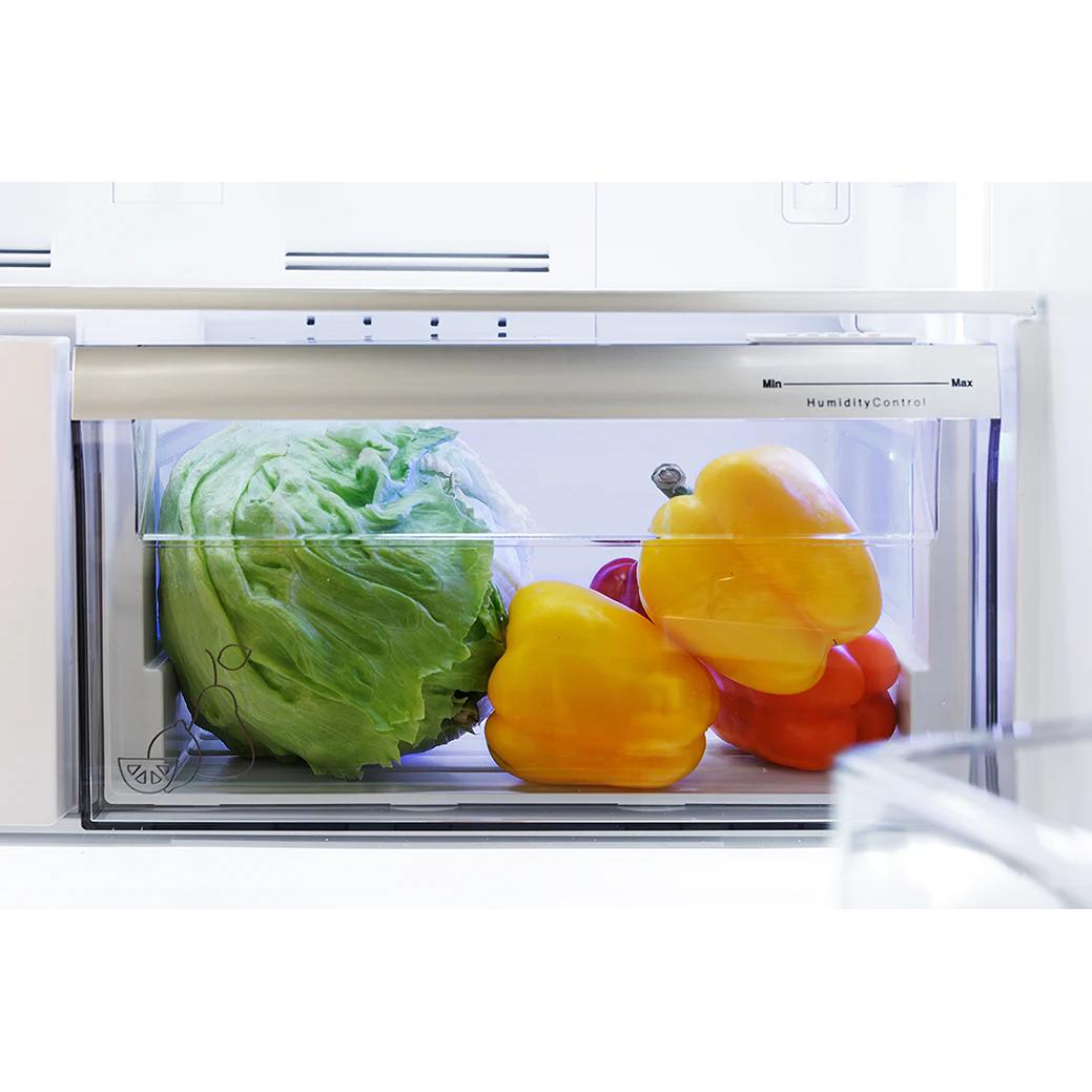 Blomberg 36-inch, 19.8 cu. ft. Counter-Depth French 3-Door Refrigerator with Interior Water Dispenser BRFD2230XSS2 IMAGE 10