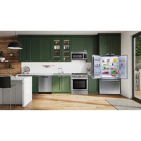 Blomberg 36-inch, 19.8 cu. ft. Counter-Depth French 3-Door Refrigerator with Interior Water Dispenser BRFD2230XSS2 IMAGE 12