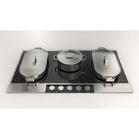 Fulgor Milano 36-inch Built-in Induction Cooktop F7ECIK36AS1 IMAGE 3