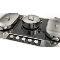 Fulgor Milano 36-inch Built-in Induction Cooktop F7ECIK36AS1 IMAGE 7