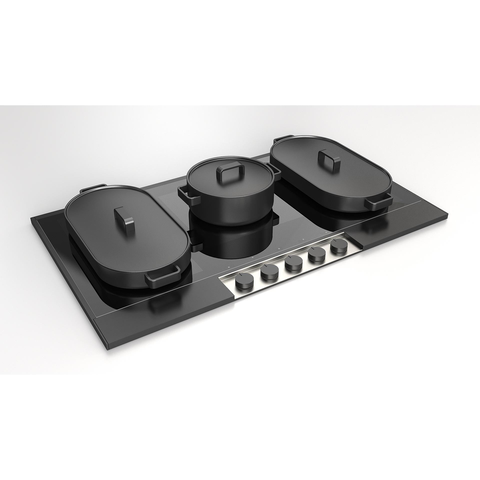 Fulgor Milano 36-inch Built-in Induction Cooktop F7ECIK36MB1 IMAGE 5