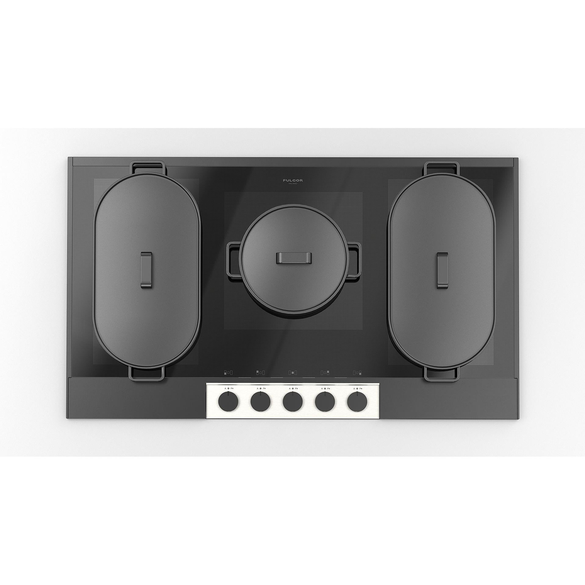 Fulgor Milano 36-inch Built-in Induction Cooktop F7ECIK36MB1 IMAGE 7