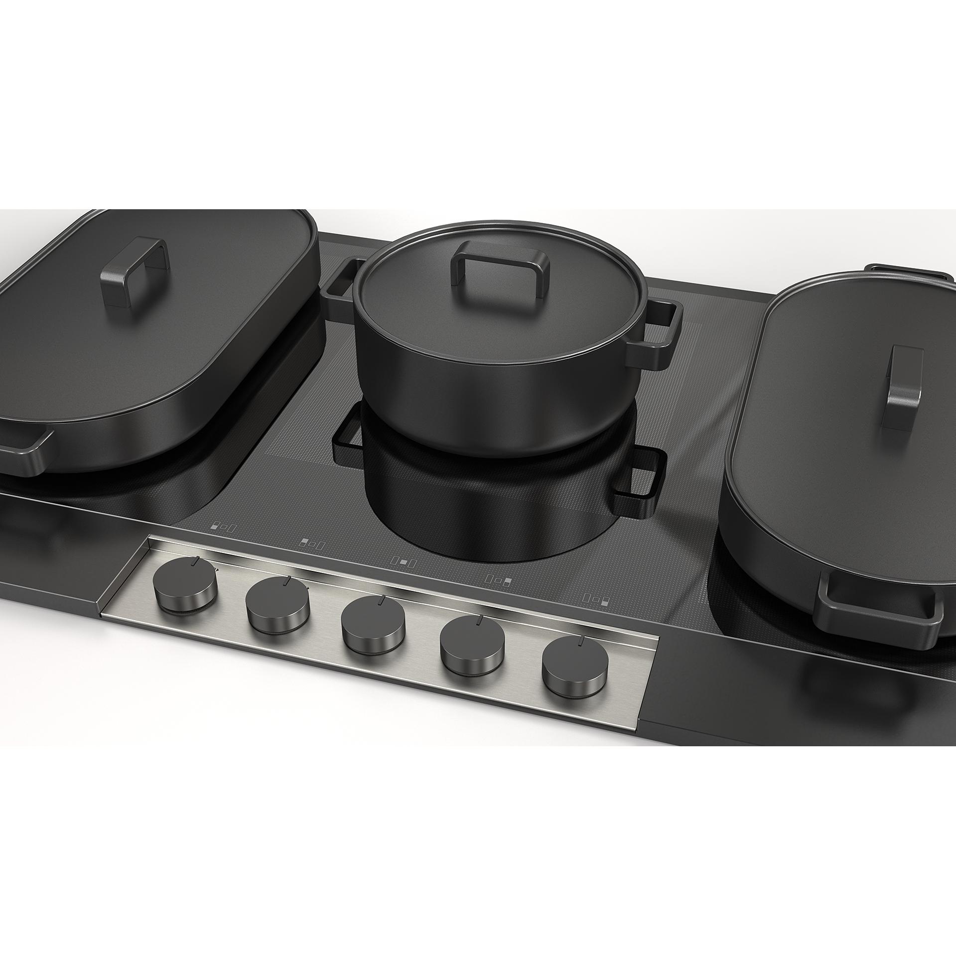 Fulgor Milano 36-inch Built-in Induction Cooktop F7ECIK36MB1 IMAGE 9