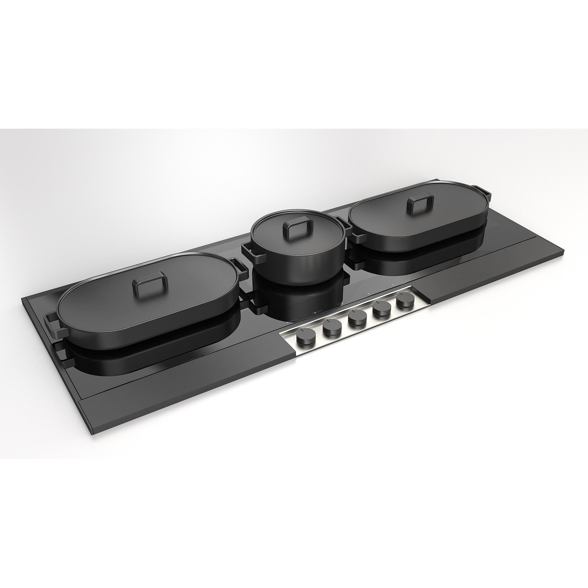 Fulgor Milano 48-inch Built-in Induction Cooktop F7ECIK48MB1 IMAGE 4