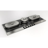 Fulgor Milano 48-inch Built-in Induction Cooktop F7ECIK48AS1 IMAGE 4