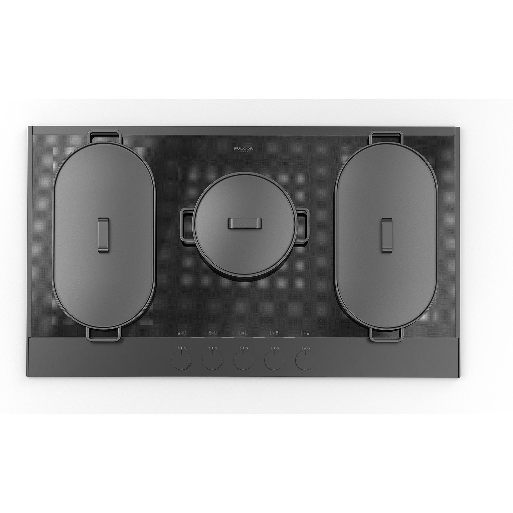 Fulgor Milano 36-inch Built-in Induction Cooktop F7EIK36MB1 IMAGE 7