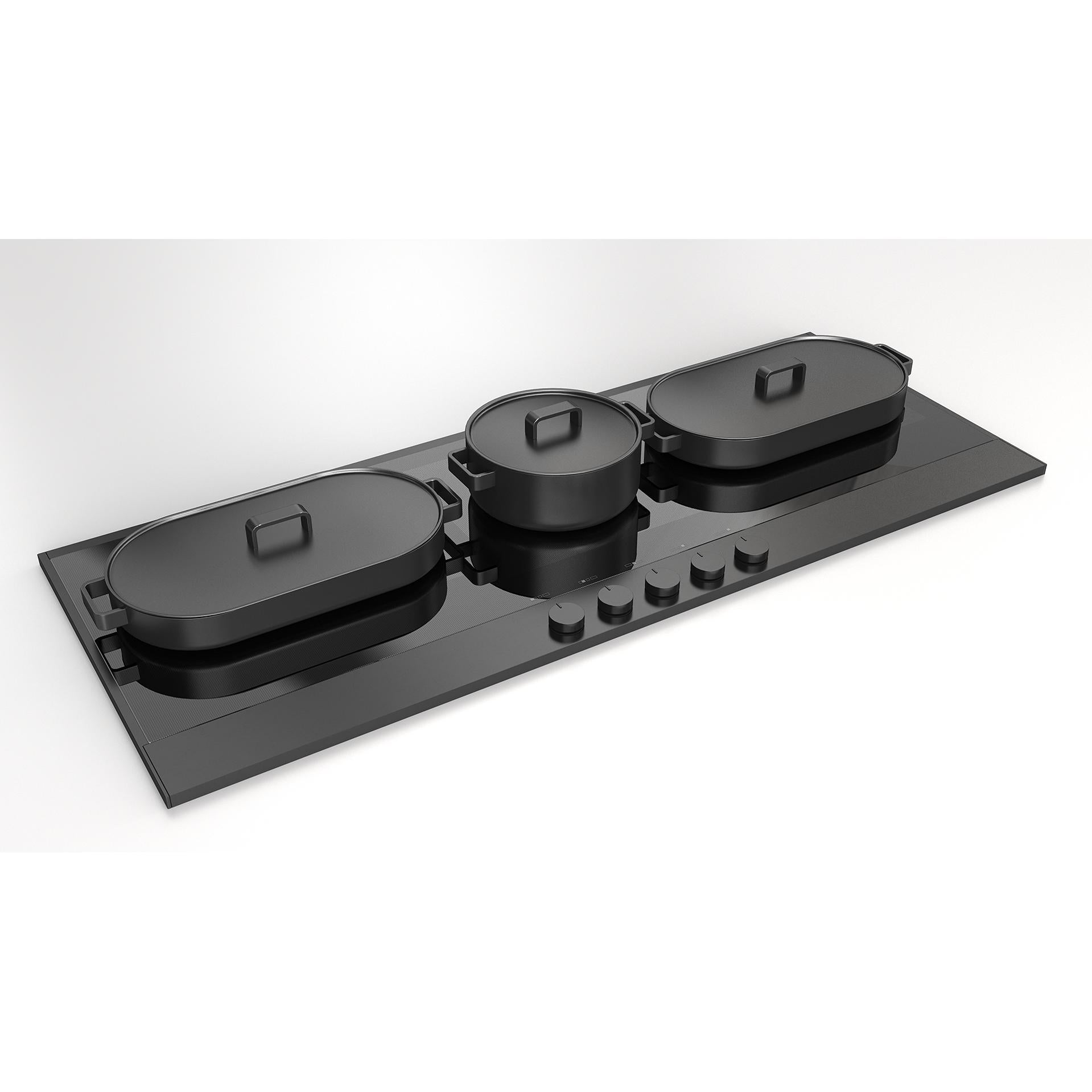 Fulgor Milano 48-inch Built-in Induction Cooktop F7EIK48MB1 IMAGE 5
