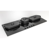 Fulgor Milano 48-inch Built-in Induction Cooktop F7EIK48MB1 IMAGE 5
