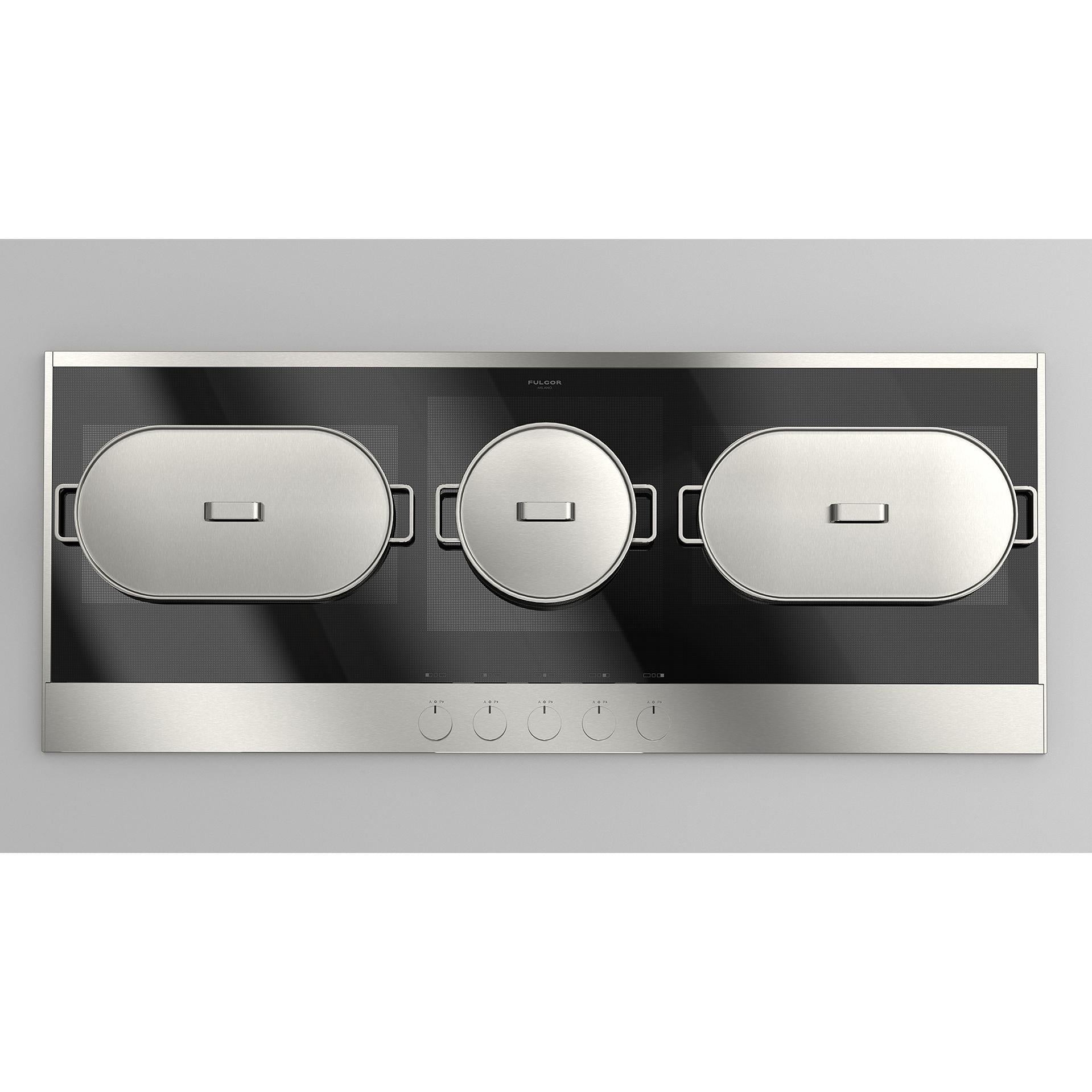 Fulgor Milano 48-inch Built-in Induction Cooktop F7EIK48AS1 IMAGE 7